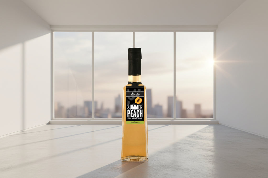 Summer Peach White Balsamic Vinegar image 0