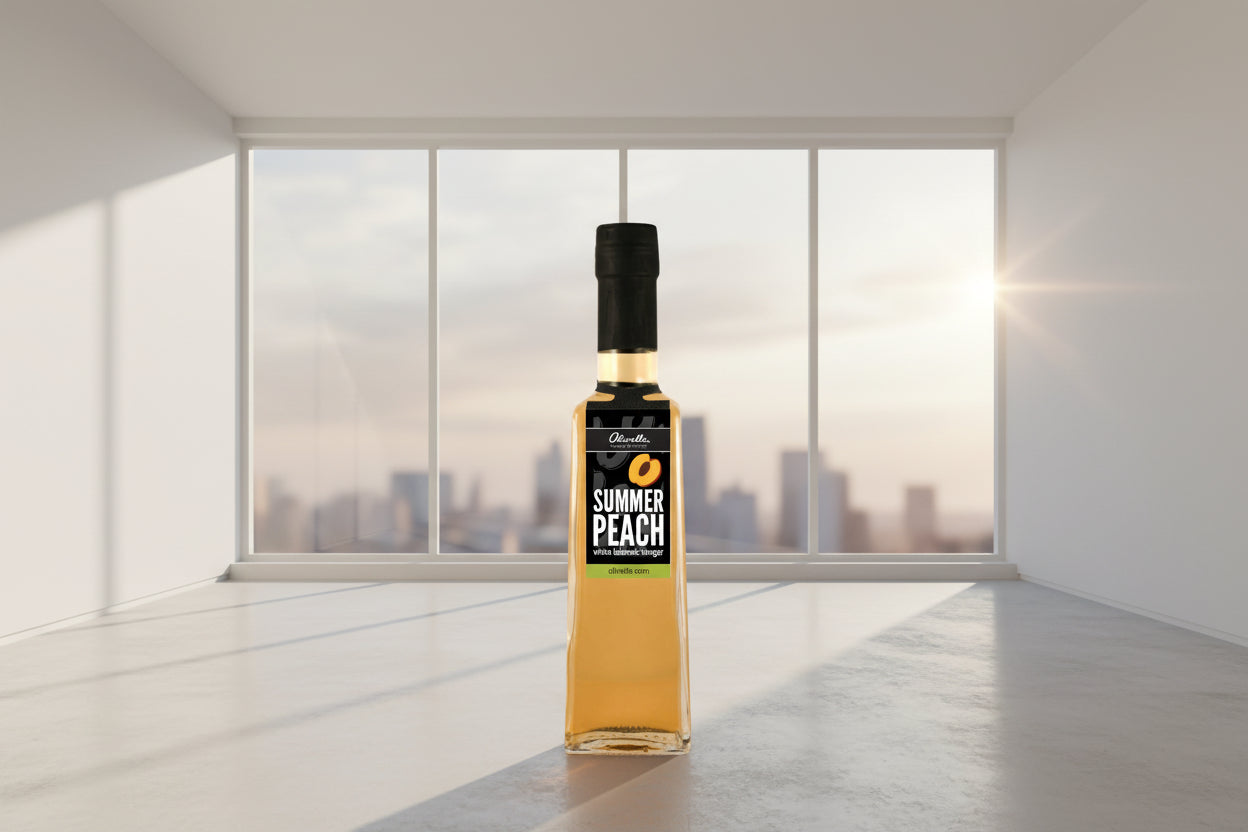 Summer Peach White Balsamic Vinegar image 0