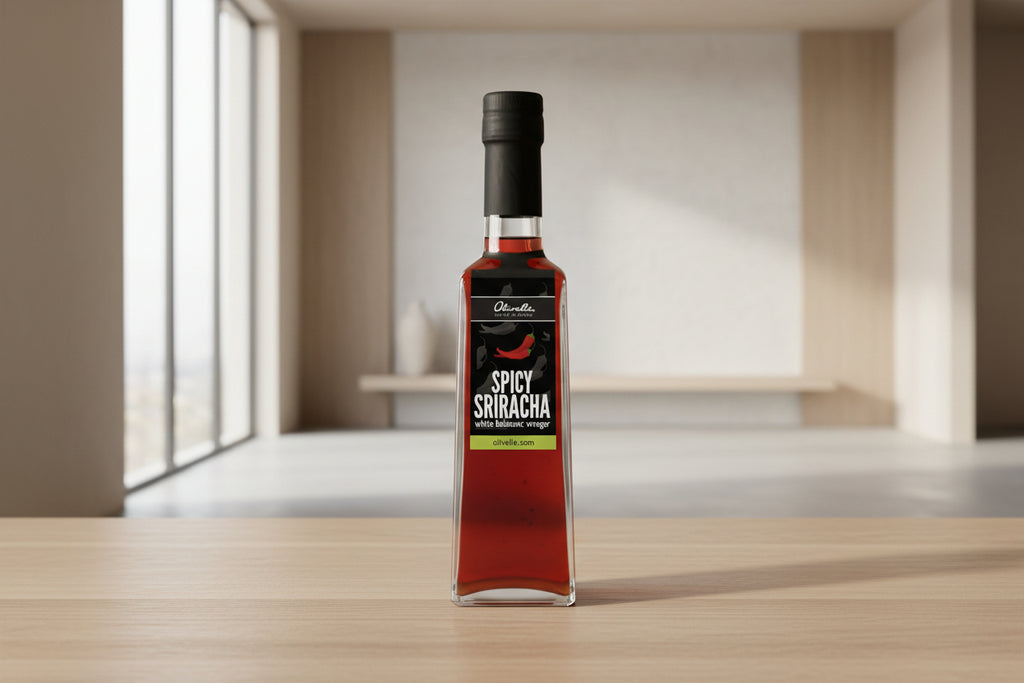 Spicy Sriracha Barrel Aged White Balsamic Vinegar image 0