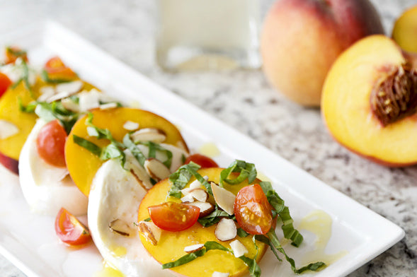 Summer Peach White Balsamic Vinegar image 1